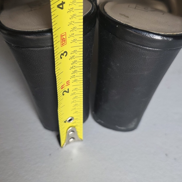 Franco Sarto Black Women's Sandals - Picture 7 of 8